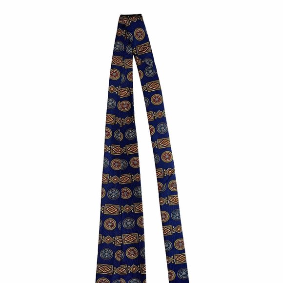 Christian Dior Cravate 1990's Vintage Emblem Tie - Picture 7 of 11